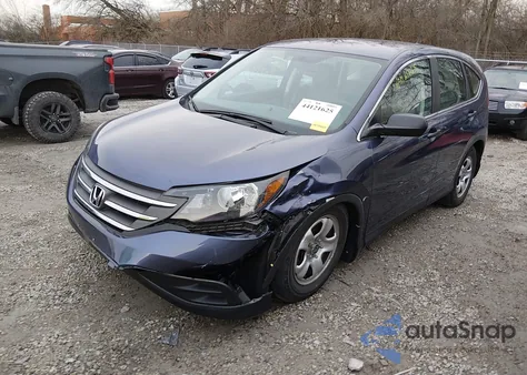 2013 Honda Cr-V Lx z USA, uszkodzony, nr VIN 2HKRM4H36DH684109